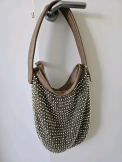 Mocha discount beaded bag