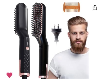 Beard straightener 2025 brush australia