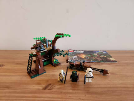 Ewok attack lego set hot sale