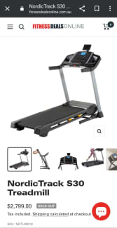 Nordictrack s30 online treadmill