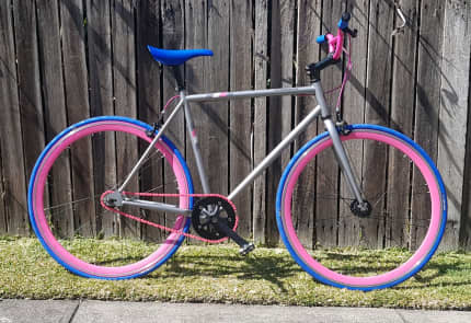 muddyfox mens fixie race bike