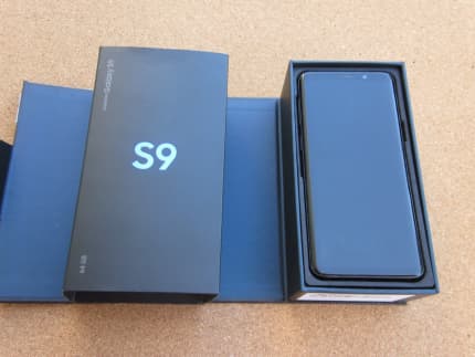 Samsung Galaxy S9 64G unlocked with box and accessories Midnight