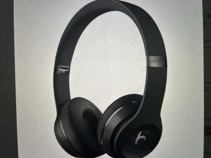 Beats by Dre Solo 3 Wireless Headphones Black 2nd Hand