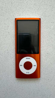 Apple iPod Nano 5th Generation Digital MP3 Player / Radio Orange