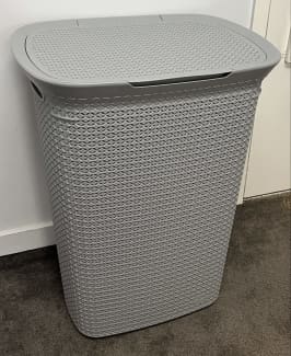 Ezy Storage Laundry Hamper, Grey