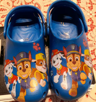 Paw patrol crocs size 2025 11