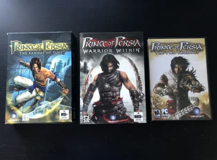 Prince of Persia (3 PC Games) Trilogy (Two Thrones,Sands of Time