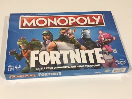 Fortnite Account Monopoly Collectors Board Game New Sealed