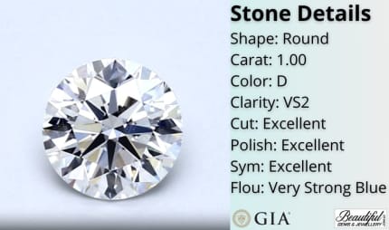 Triple excellent diamond on sale price