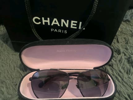 Chanel 4189TQ C11287 Brown Pilot Sunglasses
