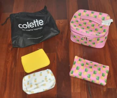 COLETTE by COLLETTE HAYMAN makeup toiletry bags Brand New 20