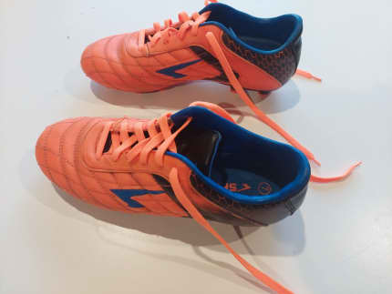 Orange footy outlet boots