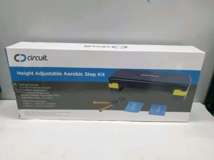 Circuit height adjustable 2024 aerobic step kit