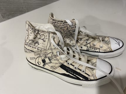 kurt cobain converse shoes for sale