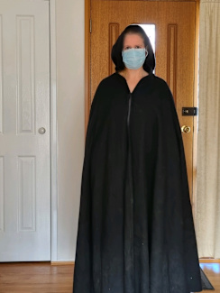 full length hooded cloak