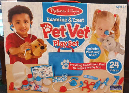 melissa and doug pet vet playset