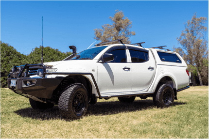 2015 MITSUBISHI TRITON GLX (4x4) 5 SP MANUAL 4x4 DOUBLE CAB UTILITY Canberra City North Canberra Preview