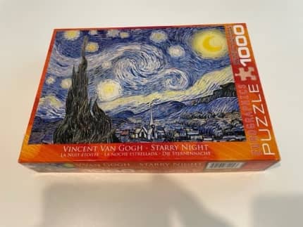 Eurographics Jigsaw Puzzle 1000 Piece Vincent Van Gogh The Starry Night new