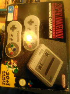 Super nintendo classic mini console,21 games built in.