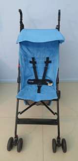 DYMPLES LEIGHTWEIGHT EASY STROLLER SUNSHADE CANAPY BASKET BLUE 6M Prams Strollers in Barnsley NSW Gumtree Australia