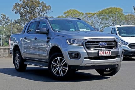2020 Ford Ranger PX MkIII 2020.25MY Wildtrak Silver 10 Speed Sports Automatic Double Cab Pick Up Ebbw Vale Ipswich City Preview