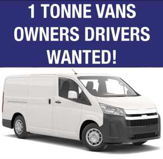 1T Van Owner-Drivers - Apply Today! Fairfield Fairfield Area Preview