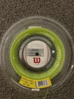 Wilson synthetic Gut tennis string reel, Racquet Sports