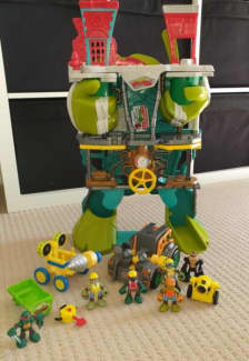 Teenage mutant ninja turtles half shell heroes headquarters playset online