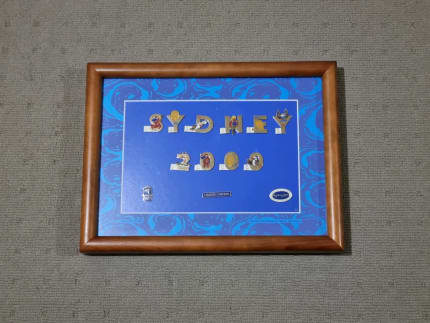 Sydney 2000 Olympics Special Edition Framed Pin Set - #24 of 5000