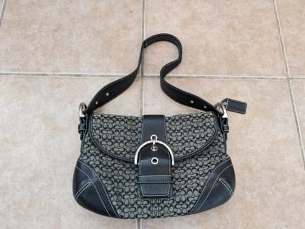 Handbag Signature Sufflette Coach Leather for woman