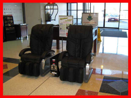 Vending massage best sale chair business