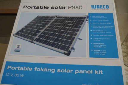 waeco 80w portable solar panel