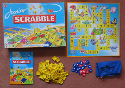 Scrabble Junior Jr. board game