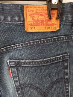 Levis 511 w31 discount l32