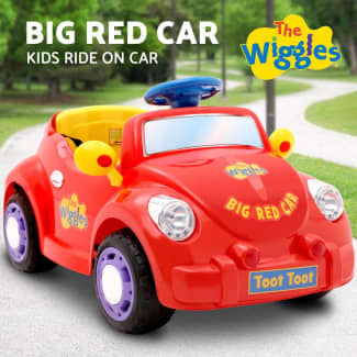 wiggles big red car 6v