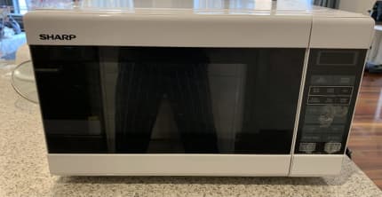 sharp r210dw compact 750w microwave oven