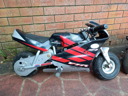 minimoto honda 18v electric pocket bike