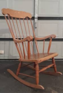 Wooden Rocking Chair Other Furniture Gumtree Australia