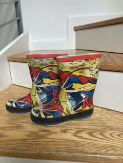 spiderman gumboots