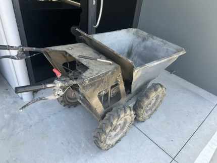 Power barrow 4x4 dumper tipper concreting wheelbarrow