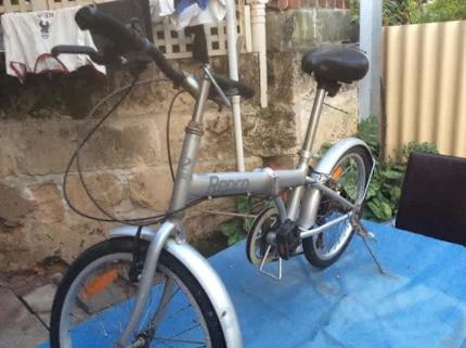 repco origami folding bike
