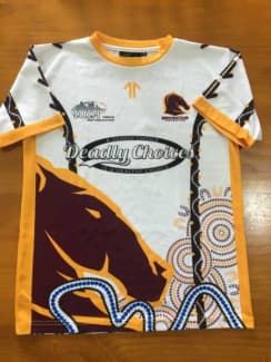 Brisbane Broncos 2018 Men's Training Tee Shirt (Sizes S - 4XL) in