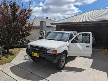 1999 FORD COURIER GL (4x4) 5 SP MANUAL 4x4 C/CHAS Willow Vale Bowral Area Preview