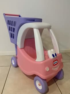 Little tikes cozy shopping best sale cart pink