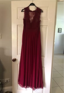 F19328 shop dress wine