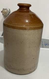 large vintage stoneware container, Collectables