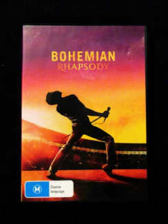 Bohemian Rhapsody DVD Queen Freddie Mercury Story Rami