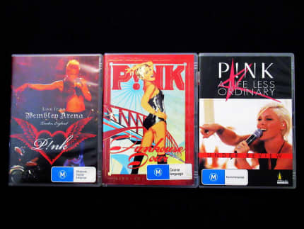 P!nk DVDs - Wembley, Funhouse Tour (Australia) & A Life Less