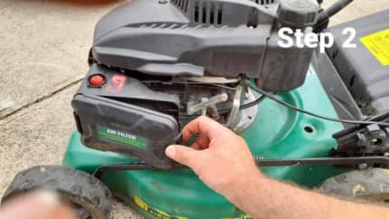 Gardenline mower 2025 fuel line