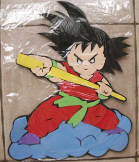 Dragon Ball Z Character - Son Goku - A4 Large Foam Wall Sticker NEW |  Decorative Accessories | Gumtree Australia Joondalup Area - Greenwood |  1305867148